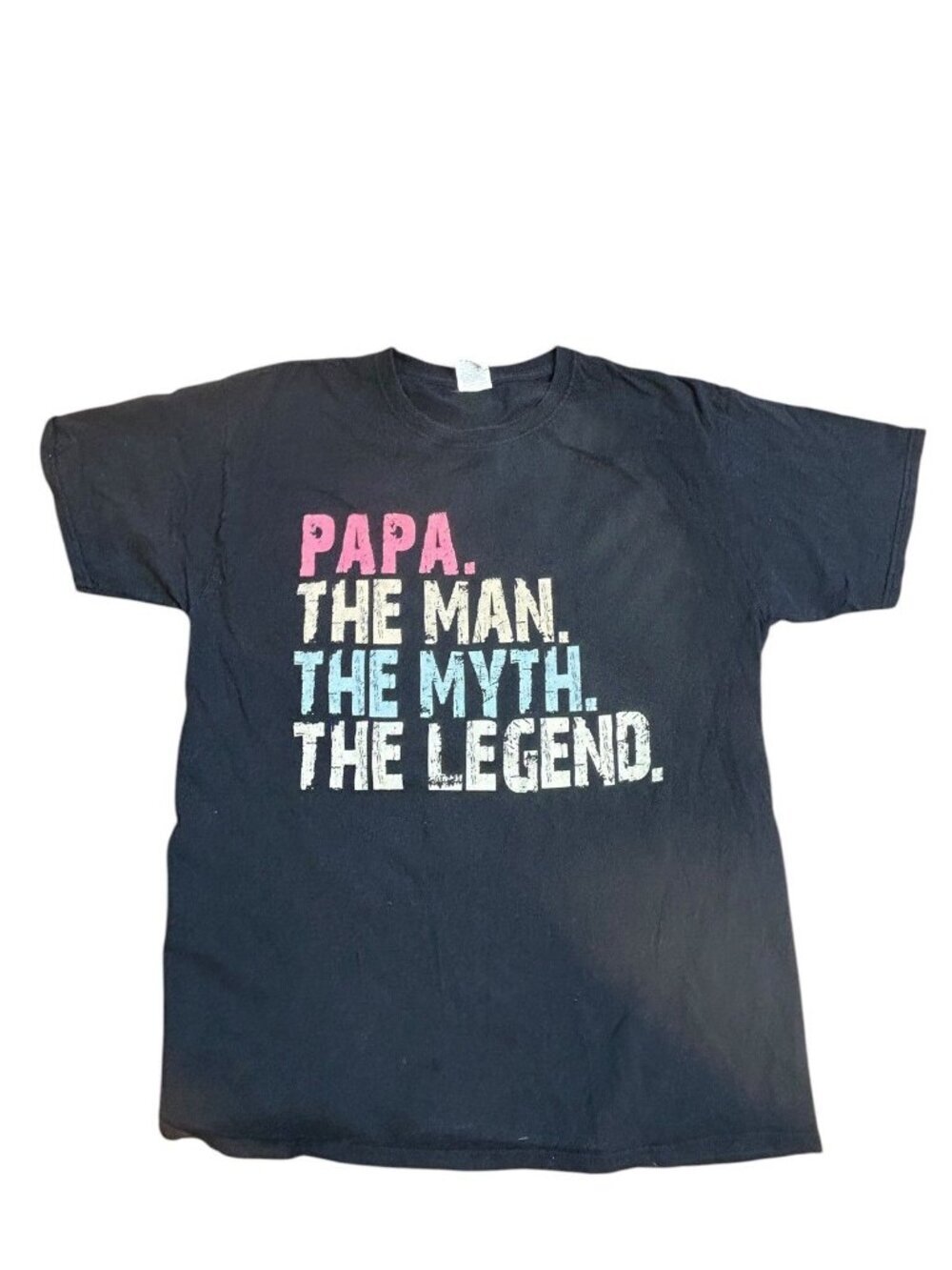 Papa, The Man, The Myth, the Legend Father's Day T shirt Size Large